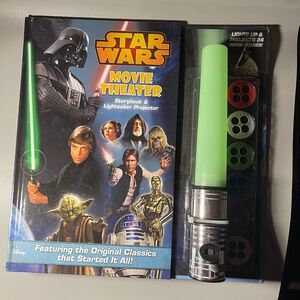 Star Wars Movie Theater Storybook & Lightsaber Projector